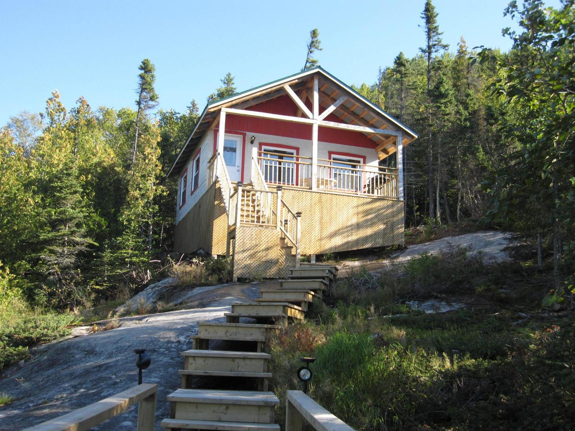 Chalet De La Montagne Villa Tadoussac Exterior foto